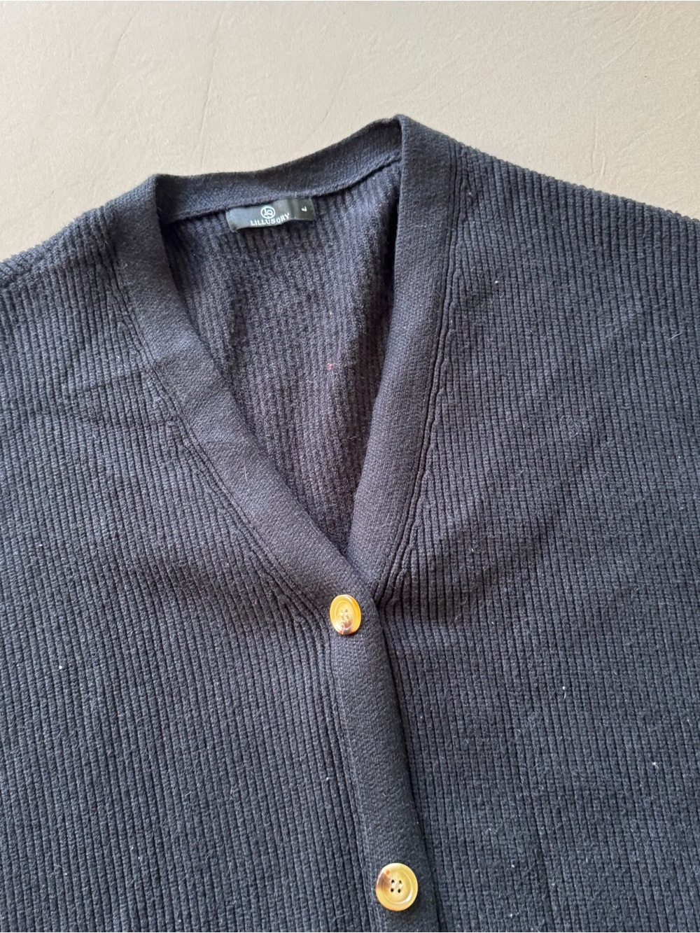 Lillusory Ribbed Knit Cardigan Sweater - Picture 3 of 7